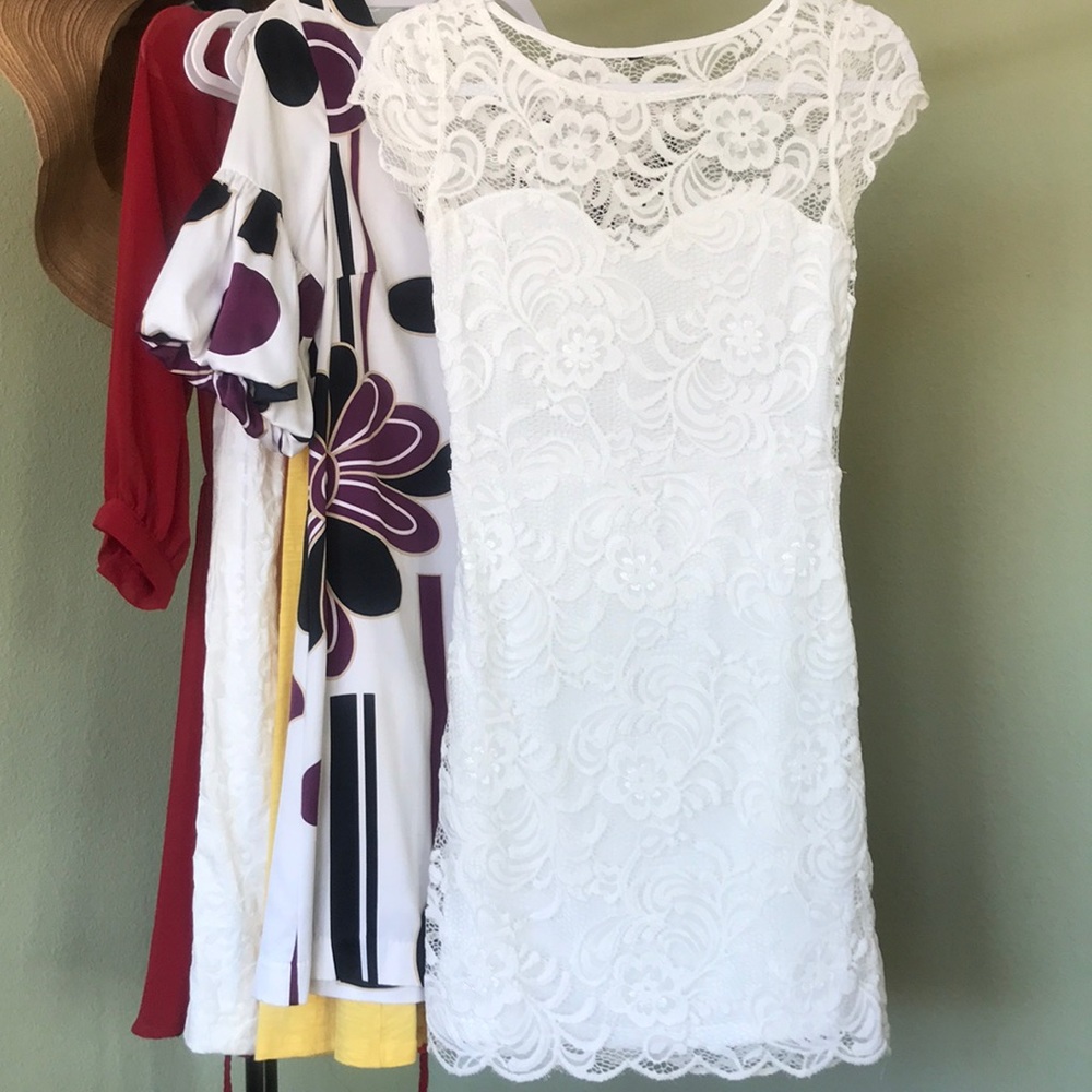 White dress
